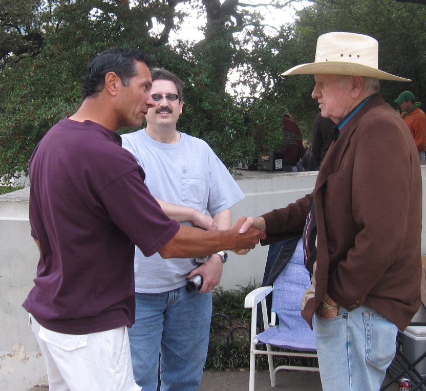 Greg Burnham meeting James Tague for the first time (November 22, 2010)