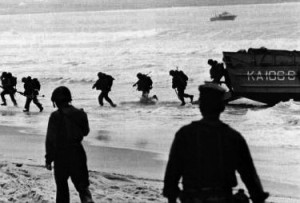 First US Combat Troops Marines Land in Danang